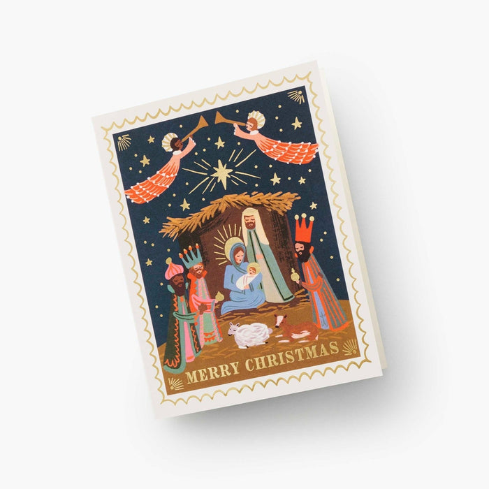 RIFLE PAPER COMPANY CARDS Christmas Nativity Card