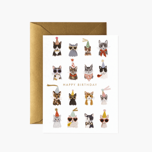 RIFLE PAPER COMPANY CARDS Cool Cats Birthday Card