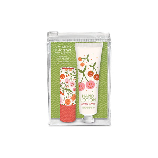 STUDIO OH! LOTION Be All Smiles Lip Balm & Hand Lotion Set