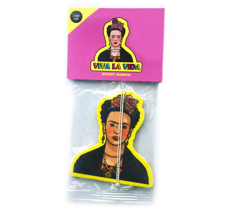 STUDIO SOPH AIR FRESHENER Frida Kahlo Viva La Vida Air Freshener