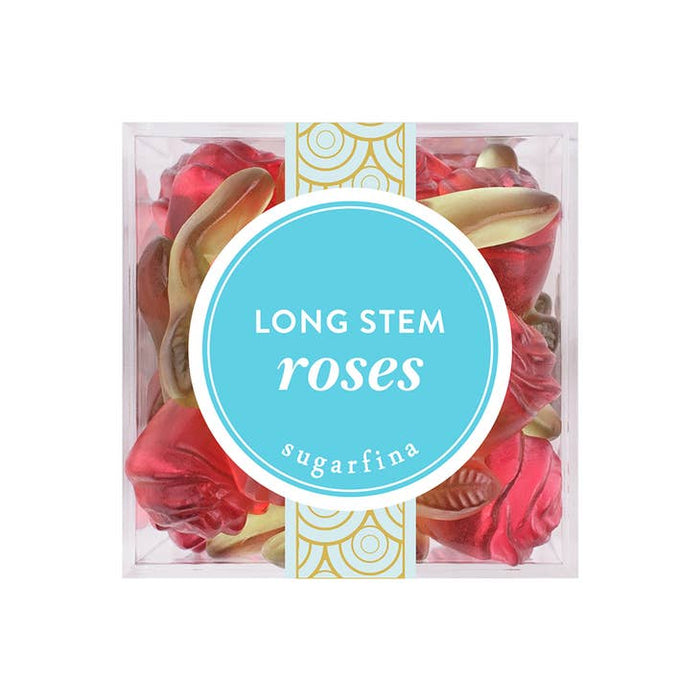 SUGARFINA CANDY Long-Stem Roses | Valentine's Day Candy Cube