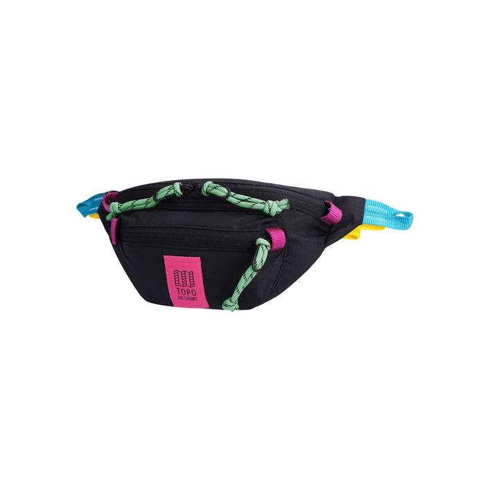 TOPO DESIGNS BAG BLACK / PINK Topo Designs Mountain Waist Pack