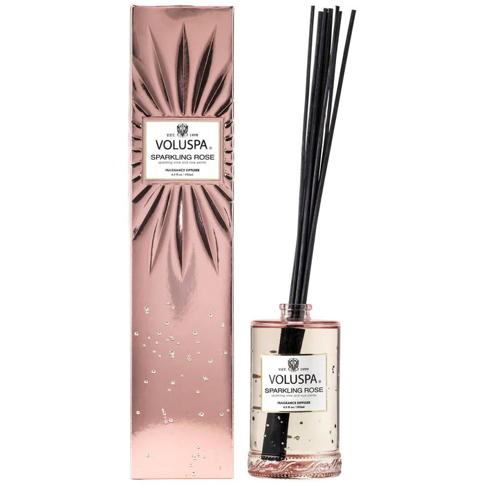 VOLUSPA DIFFUSER Sparkling Rose | Reed Diffuser